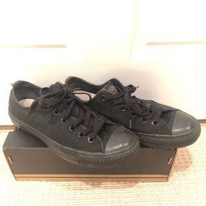 Black Monochrome Converse